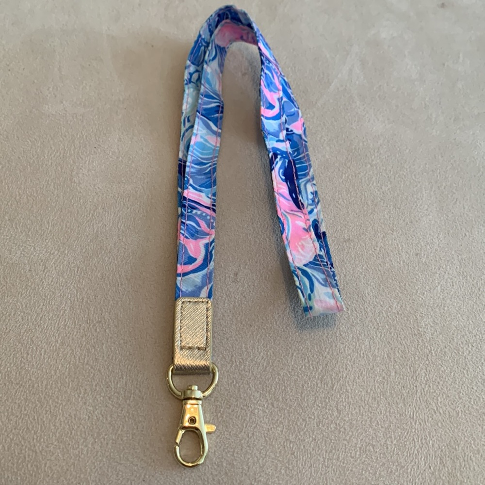 Lily Pulitzer neck lanyard